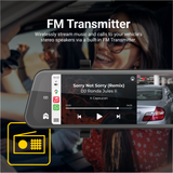 PARKMATE 9.66” Touch Screen DVR Mirror Monitor with Smart Display