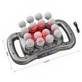 Everfit Deep Tissue Massager 16 Heads with 20 Intensities Deep Percussion Massage Gun Rechargeable