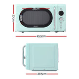 Devanti 20L Microwave Oven 700W Green