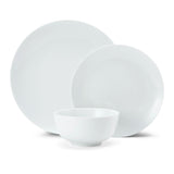 MIKASA CHALK 12PC PREMIUM PORCELAIN DINNER SET