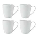 MIKASA CHALK 4PC PORCELAIN MUG SET 380ML