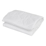 Giselle Waterproof Mattress Protector 100% Cotton Quilted Fitted Cover Single