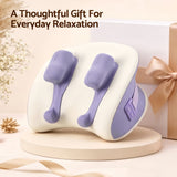 Livemor Neck & Shoulder Massage Pillow with Heat, Cordless 4D Kneading Massager for Home & Office