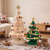 Jingle Jollys Prelit Christmas Tree Decorations Bundle Foldable Quick Setup