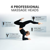 RENPHO EXTEND, HANDLED CORDLESS MASSAGER - BLACK