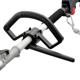 Giantz Pole Chainsaw 2 Stroke Petrol Tree Pruner Long Reach Saw 12 Inch Bar 2 In 1