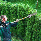 Giantz Pole Chainsaw 2 Stroke Petrol Tree Pruner Long Reach Saw 12 Inch Bar 2 In 1