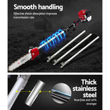 Giantz Pole Chainsaw Petrol 2 Stroke Tree Pruner Long Reach Saw 12 Inch Bar