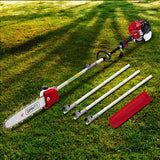 Giantz Pole Chainsaw Petrol 2 Stroke Tree Pruner Long Reach Saw 12 Inch Bar