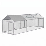 i.Pet Chicken Coop Rabbit Hutch Outdoor Run Walk in Hen Cage Ferret House 2.8x1x1m