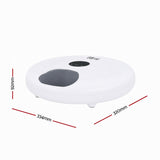 i.Pet Automatic Cat Feeder Wet & Dry Food 6 Compartments Per 150ml WiFi White