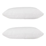 Giselle Bedding Goose Feather Down Pillow Luxury Twin Pack