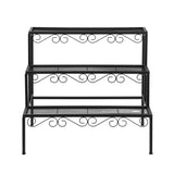 Artiss Plant Stand 3 Tier Metal Corner Plant Shelf Multiple Flower Holder Rack