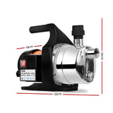 Giantz Garden Water Pump High Pressure 800W Max Tank Rain Farm Irrigation House