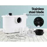 Giantz Macerator Sewerage Pump Waste Water Marine Toilet Disposal Unit Clean