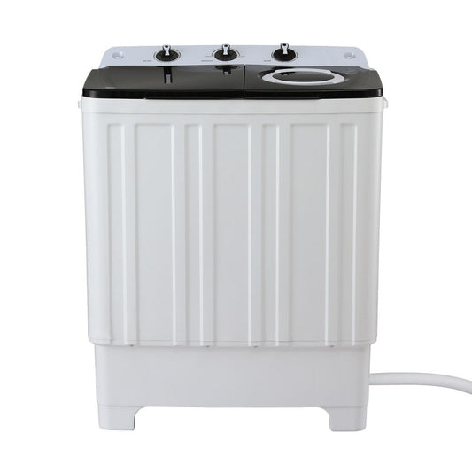 Devanti portable washing machine twin tub 7kg white