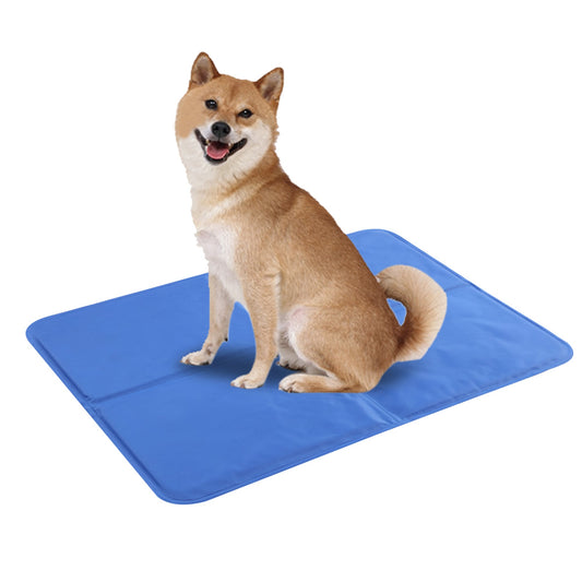 PAW PAWS Pet Cooling Mat Blue