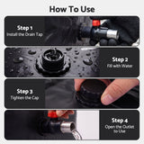 Weisshorn 1000L Water Bladder Bag Portable Large Storage Tank Container Camping Outdoor