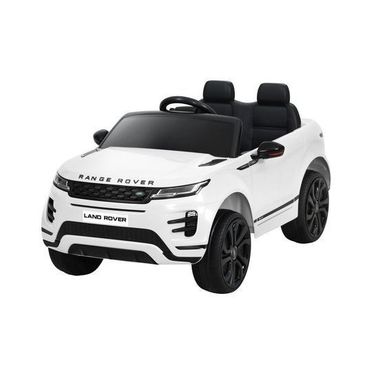 Rigo Ride On Car Kids Electric Ride On Cars Land Rover Licensed 12V White