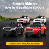 Rigo Ride On Car Kids Electric Ride On Cars SUV Remote 12V Black