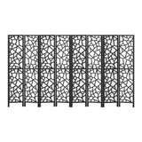 Artiss 8 Panel Room Divider Screen 325x170cm Clover Black