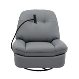 Artiss Manual Swivel Rocker Recliner with USB Ports Rocking Chair Nursery Sofa Lounge