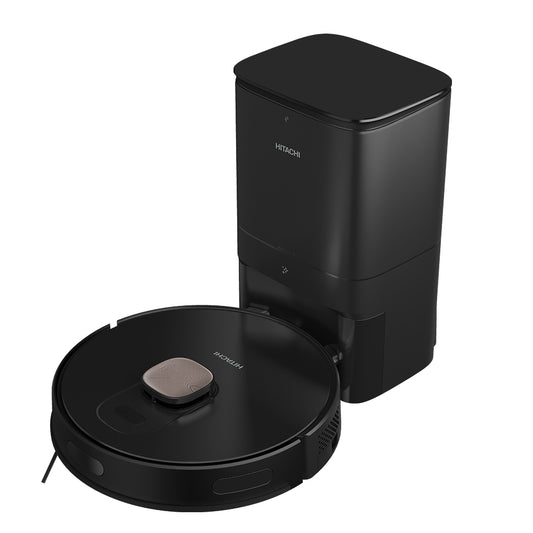 Hitachi LDS Robot Vacuum with Auto Dust Station RV-X20DPBKCG