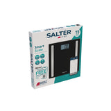 SALTER BLUETOOTH SMART BATHROOM SCALE 180KG BLACK