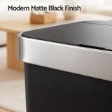 Devanti 50L Motion Sensor Trash Bin Automatic Kitchen Waste Dustbin Black