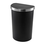 Devanti 50L Sensor Bin D-Shape Trash Can Kitchen Smart Rubbish Bin Black