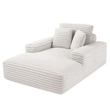 Artiss Sofa Bed Lounge Chair Recliner Couch Reading Chairs Sleeper Cloud Sofas Faux Fur Fabric