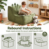 Artiss Set of 3 Sofa Modular Boneless Couches No Assembly Green