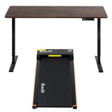 Artiss 140cm Standing Desk Treadmill Motorised Rustic Brown