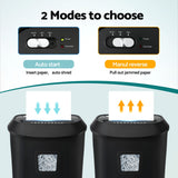 DEVANTI 25L Paper Shredder 14 Sheet P4 Cross Cut for Home Office
