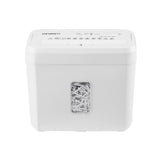 DEVANTI 8L Small Tabletop Paper Shredder 4 Sheet P4 Cross Cut Home Office