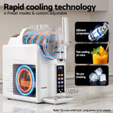 Devanti Slushie Machine 2L Frozen Drink Maker Ice Cream Cocktail Slush Maker White