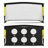 Everfit Pop Up Soccer Goals 2 Piece Set Target Net Kids Indoor Outdoor