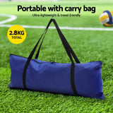 Everfit 6M Portable Volleyball Net Set Adjustable Height Multi-Sport Net with Ball and Bag
