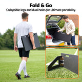 Everfit Soccer Rebounder Board 80cm x 30cm Football Rebound Wall with 2 Angles