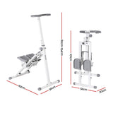 Everfit Step Machine Stair Climber for Home Gym Exercise Foldable LED Display Adjustable Handlebar