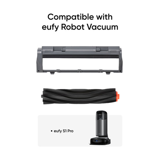 EUFY S1 PRO REPLACEMENT ROLLING BRUSH AND BRUSH GUARD SET X1