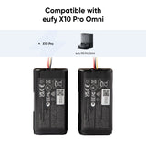 eufy RoboVac X10 Pro Omni Replacement Battery Pack x2