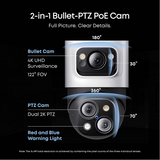 eufy S4 NVR POE PTZ Add-on Camera
