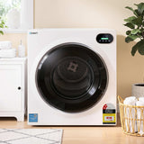 Devanti 6kg tumble dryer with stainless steel drum and touch screen