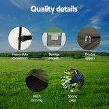 Weisshorn 22L Portable Camping Toilet Shower Tent Changing Room Outdoor Loo Set