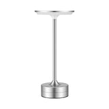 Artiss Silver Touch Table Lamp, Warm to Cool White LED, Dimmable 3000-6000K 24 LEDs, Type-C
