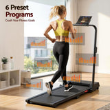 Everfit 3 in 1 Walking Pad Treadmill 12% Incline Under Desk Foldable Treadmills for Home Gym With 38cm Wide Belt APP Control