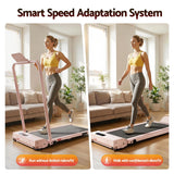 Everfit 3 in 1 Walking Pad Treadmill 12% Incline Under Desk Treadmills for Home Gym With 38cm Wide Belt APP Control