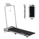 Everfit 3 in 1 Walking Pad Treadmill 12% Incline Under Desk Foldable for Home With 38cm Belt Silver