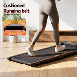 Everfit 3 in 1 Walking Pad Treadmill 12% Incline Under Desk Treadmills for Home Gym With 40cm Wide Belt Black